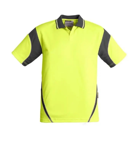 Picture of Syzmik, Mens Hi Vis S/S Aztec Polo